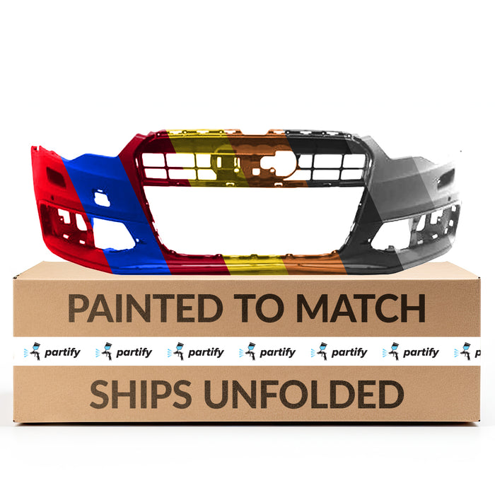 Audi A6 CAPA Certified Front Bumper W/S-Line Pkg W/Parking Aid W/O Parking Assist - AU1000210C