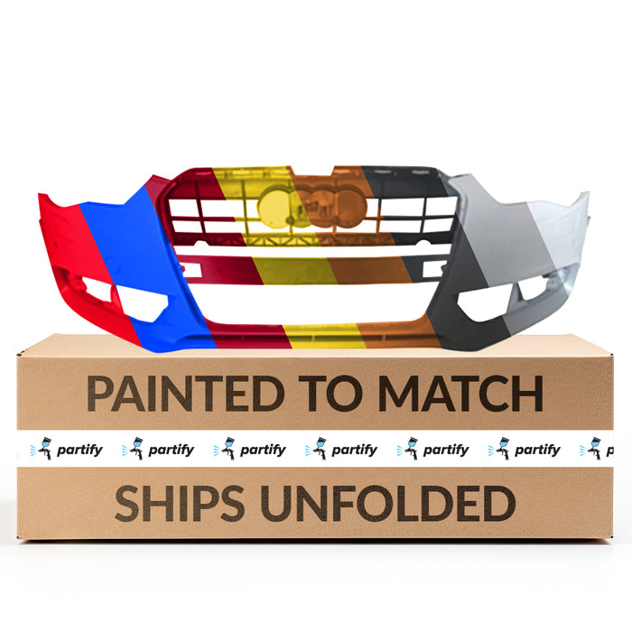 Parachoques delantero para Audi A5 Quattro Cabriolet sin paquete S-Line, con lavafaros y sensores de asistencia al aparcamiento, Coupé - AU1000213