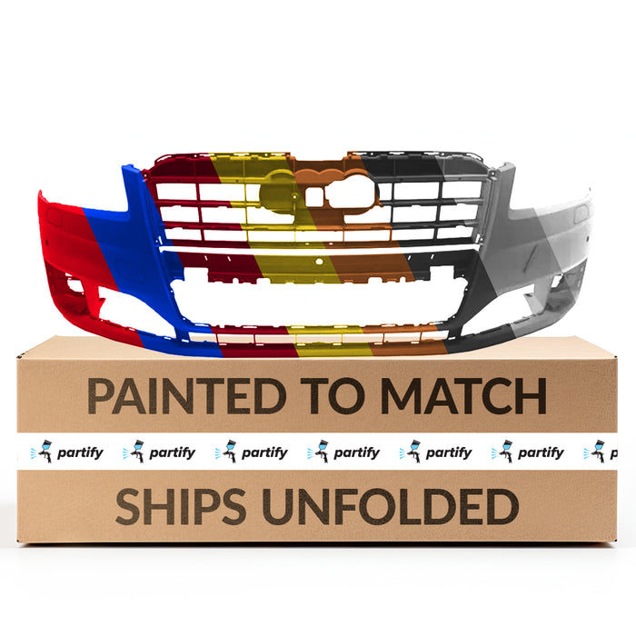 Audi A8 Quattro Front Bumper W/Parking Aid W/O Park Assist System 3L V6/4L V8 - AU1000227