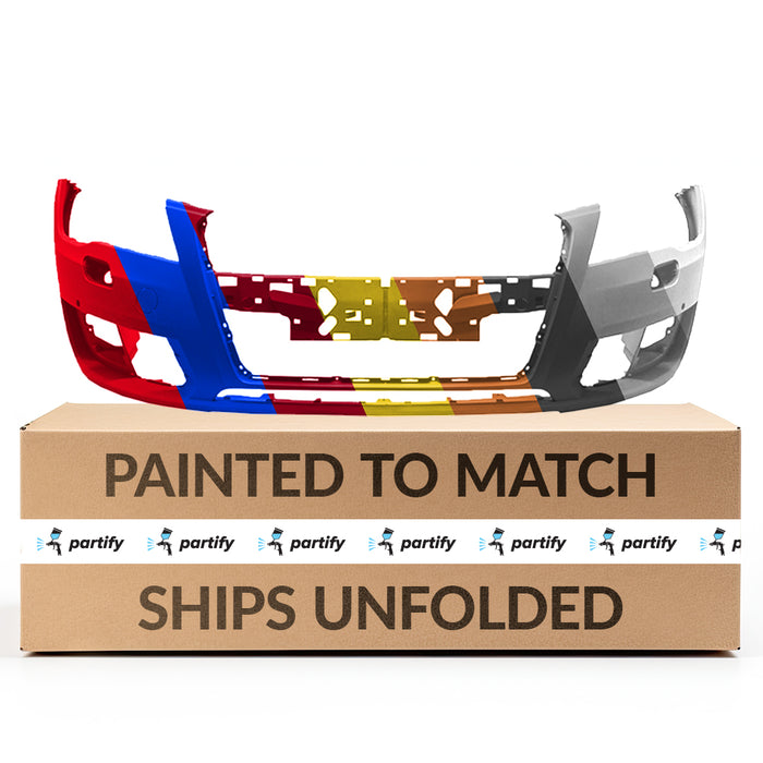 Audi A7 Quattro Base/Premium Plus/Progressiv/TDI/TDI Premium Plus/TDI Prestige/TDI Progressiv/TDI Technik/Technik Front Bumper W/Parking Aid - AU1000232