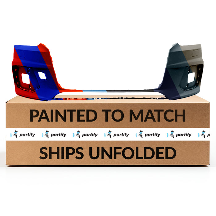 Parachoques delantero con certificación CAPA para Audi Q3 sin orificios para sensores - AU1000237C