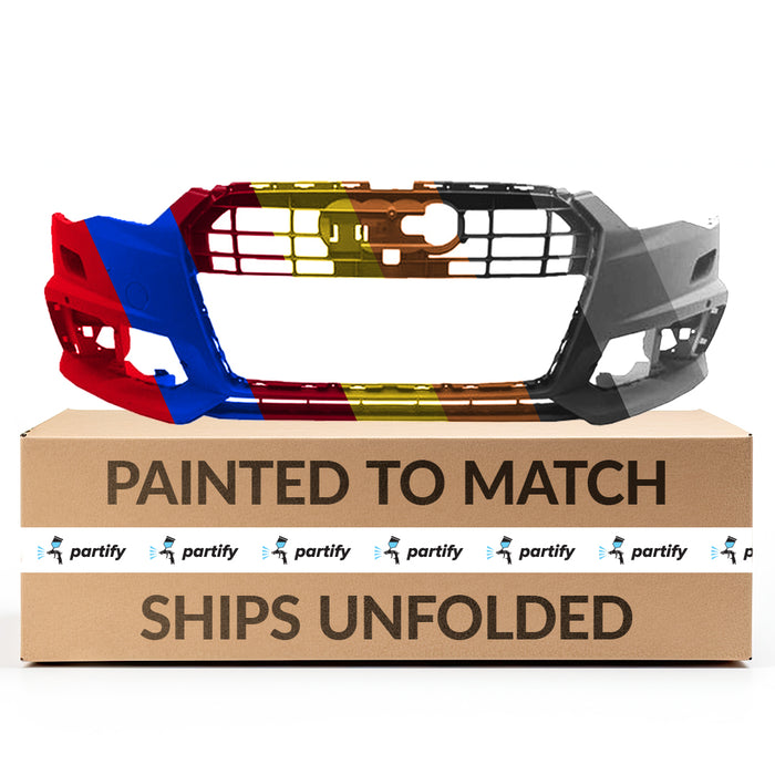 Audi A6 CAPA Certified Front Bumper W/O S-Line Pkg W/Parking Aid W/O Park Assist - AU1000256C