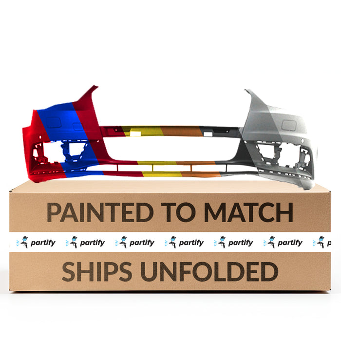 Audi A3/A3 Quattro CAPA Certified Front Bumper W/Headlamp Washer W/O Parking Aid Convertible/Sedan - AU1000295C