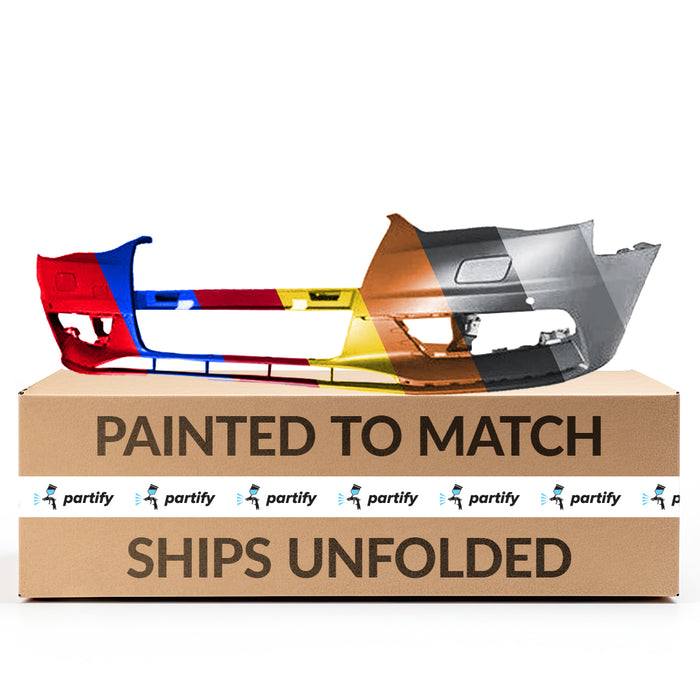 Audi A3/A3 Quattro Front Bumper W/Headlamp Washer W/Parking Aid W/O Parallel Park Assist Convertible/Sedan - AU1000296