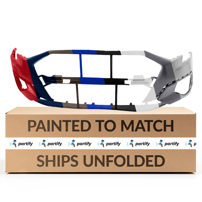 Parachoques delantero con certificación CAPA para Audi A3 sin orificios para sensores - AU1000301C