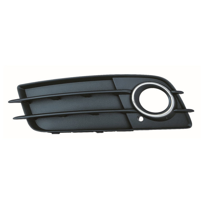 Audi A4/S4 Front Driver Side Bumper Insert W/Adaptive Cruise Control Outer Grille/Fog Lamp Bezel - AU1038130