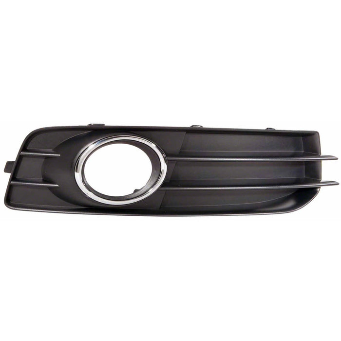 Audi A3 Front Passenger Side Bumper Insert W/Sport Pkg Fog Lamp Bezel Chrome Trim - AU1039114