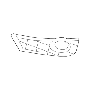 Front Passenger Side Bumper Insert image