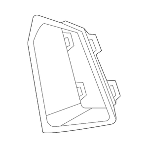 Front Passenger Side Bumper Insert image