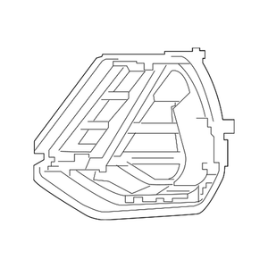 Front Passenger Side Bumper Insert image
