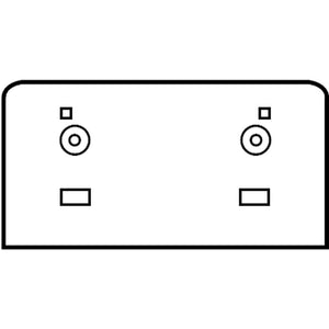 Front License Plate Bracket image