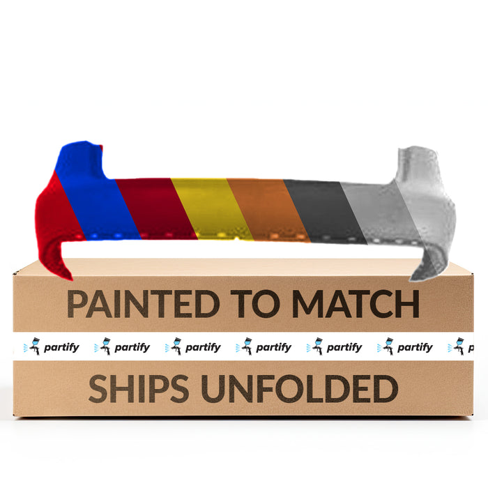 Audi A4 Quattro Wagon Non S-Line CAPA Certified Rear Bumper Without Sensor Holes - AU1100192C