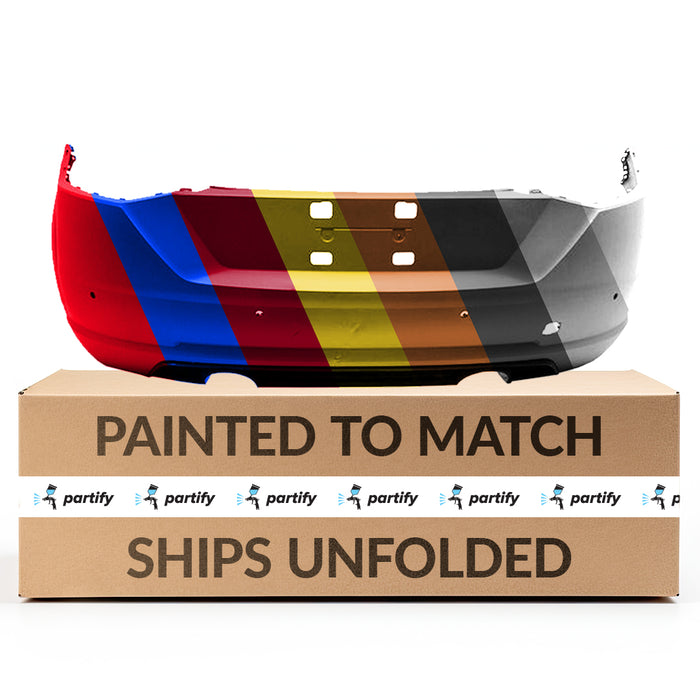 Audi TT Quattro Rear Bumper W/O S-Line Pkg W/Parking Aid W/O Parallel Park Assist - AU1100230