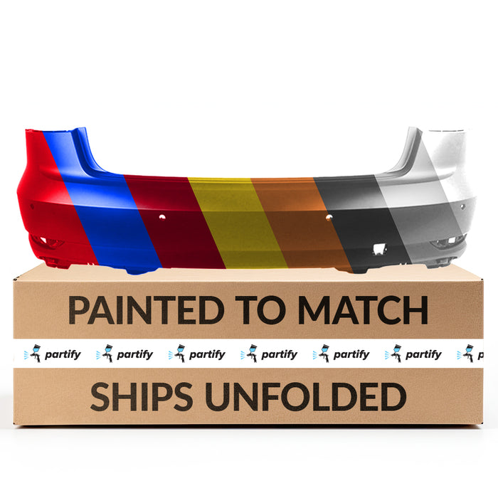 Audi A3 CAPA Certified Rear Bumper With Sensor Holes Sedan/Convertible - AU1100245C