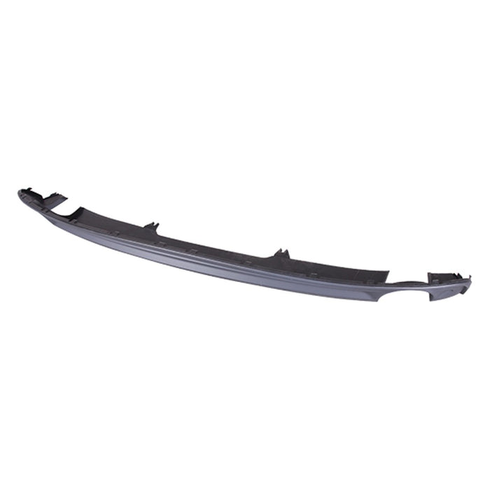 Audi A4 Rear Driver Side Bumper Valance/Grille Kit W/S-Line Pkg Single Pipe Matte Panel - AU1195111