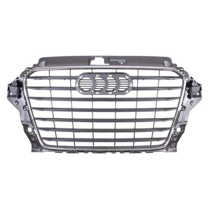 Audi A3 Grille W/O S-Line Pkg Stone Grey Assembly - AU1200136
