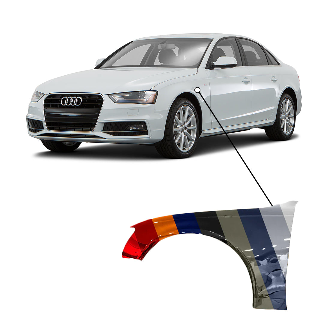 アウディA4 2013-2016 Audi A4 Driver Side Fender - AU1240133 — Partify