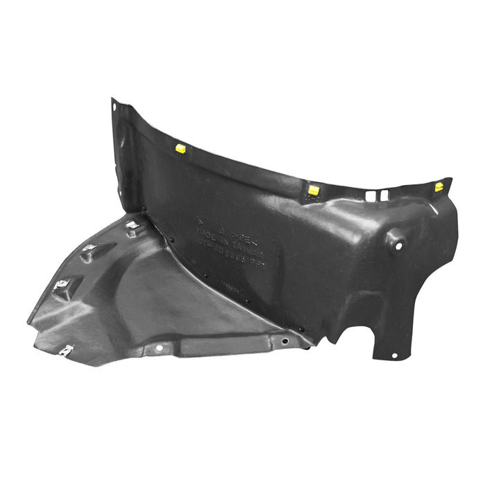 Audi A4/A4 Quattro Front Passenger Side Fender Liner W/O S-Line Pkg Mat: Pe/Vacuum Form - AU1249134