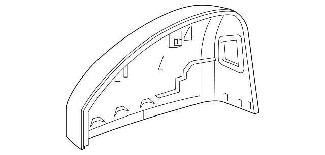 Audi Q3 Door Mirror Cover - AU1326104
