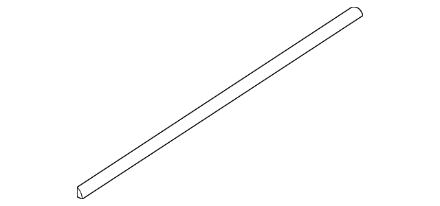 Audi Q5/Q5 PHEV/Q5 Sportback/SQ5/SQ5 Sportback Door Molding Black Trim - AU1504108