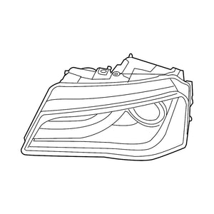 Driver Side Headlight Assembly image