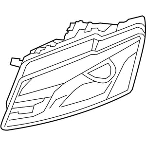 Driver Side Headlight Assembly image