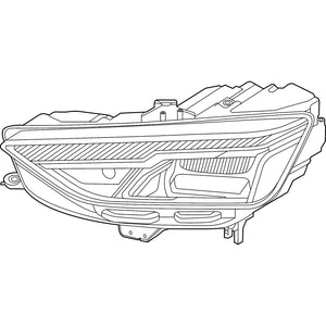 Driver Side Headlight Assembly image