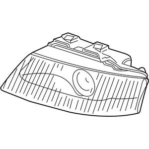 Passenger Side Headlight Assembly image