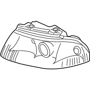 Passenger Side Headlight Assembly image