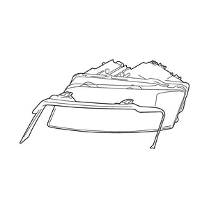 Passenger Side Headlight Assembly image