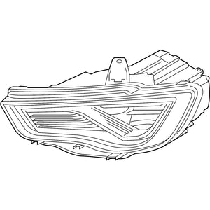 Passenger Side Headlight Assembly image
