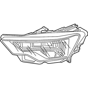 Passenger Side Headlight Assembly image