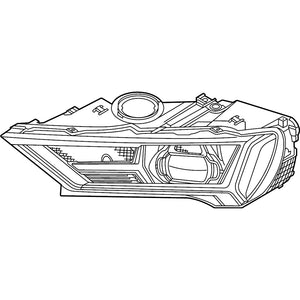 Passenger Side Headlight Assembly image