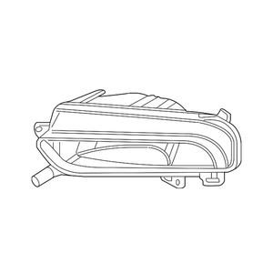 Driver Side Fog Light Assembly image