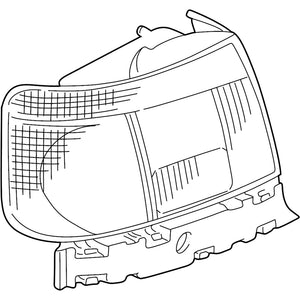 Passenger Side Tail Light Housing image