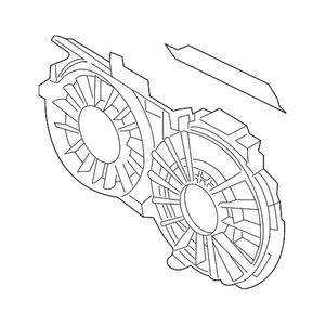 Engine Cooling Fan Shroud image