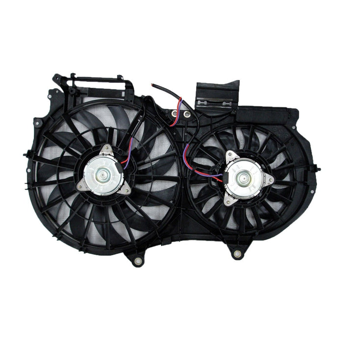 Audi A4 CAPA Certified Engine Cooling Fan Assembly Dual Fan Assembly 3L V6 - AU3115108C