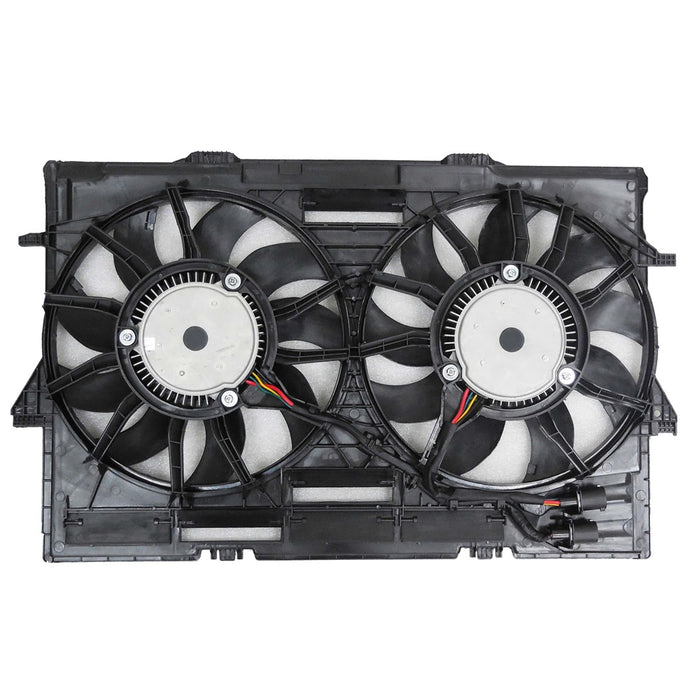 Audi A6/A7 Quattro/Q5 Engine Cooling Fan Assembly Motor/Blade/Shroud Assembly 3L V6 - AU3115112