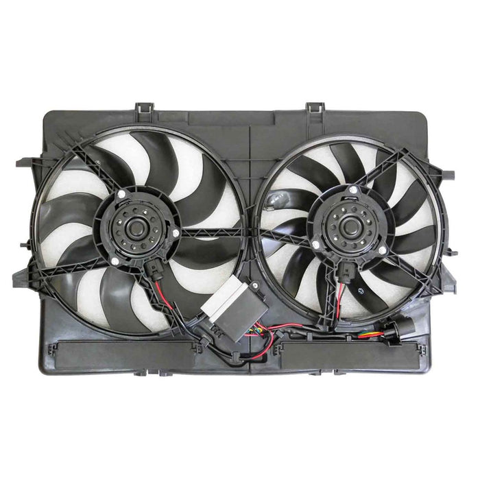 Audi A4/A5 Quattro/allroad/Q3/Q5 Engine Cooling Fan Assembly Motor/Blade/Shroud/Controller Dual Fan Assembly See Note 2L L4/3.2L V6 - AU3115114