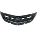 2013-2015 Acura ILX Grille Matte Dark Gray - AC1200123-Partify-Painted-Replacement-Body-Parts