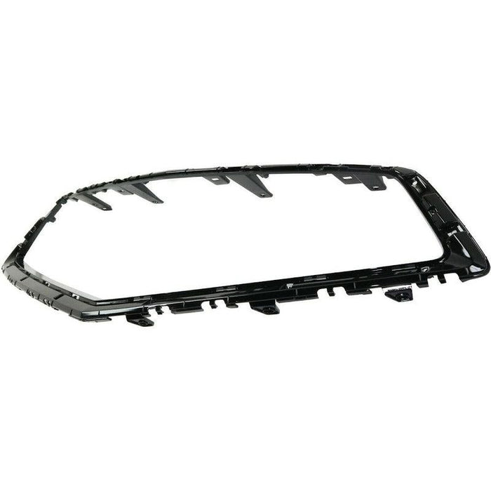 2017-2020 Acura MDX Grille Shell Painted Black - AC1202109-Partify-Painted-Replacement-Body-Parts