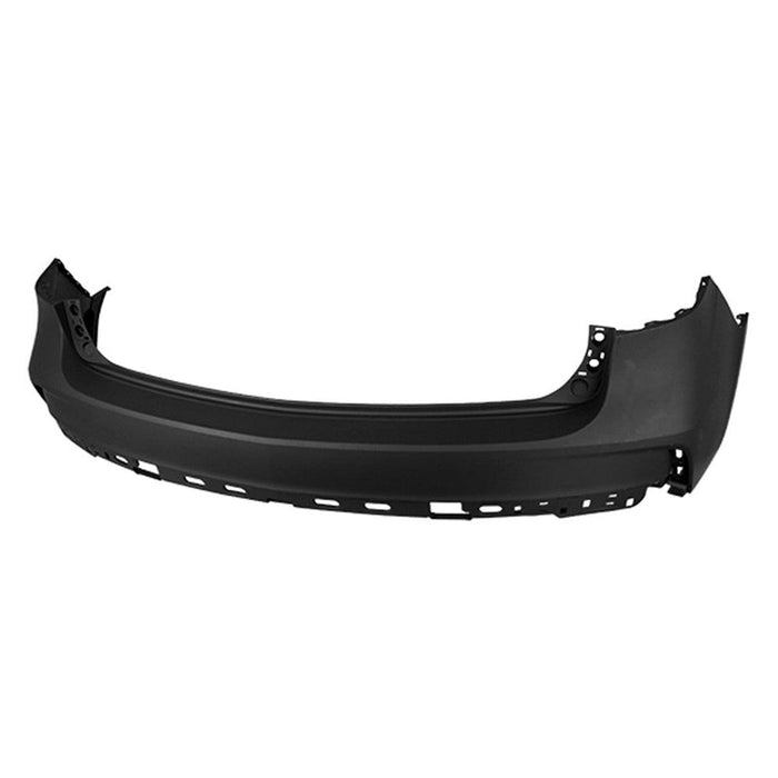 Acura MDX CAPA Certified Rear Bumper Without Sensor Holes - AC1100178C