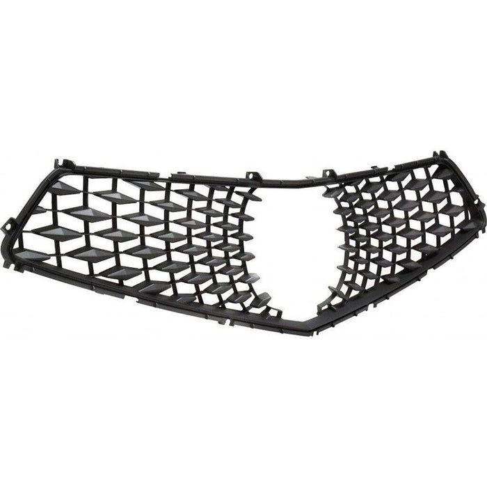 Acura TLX CAPA Certified Grille Primed Black Mesh Style For A-Spec Model - AC1201101C