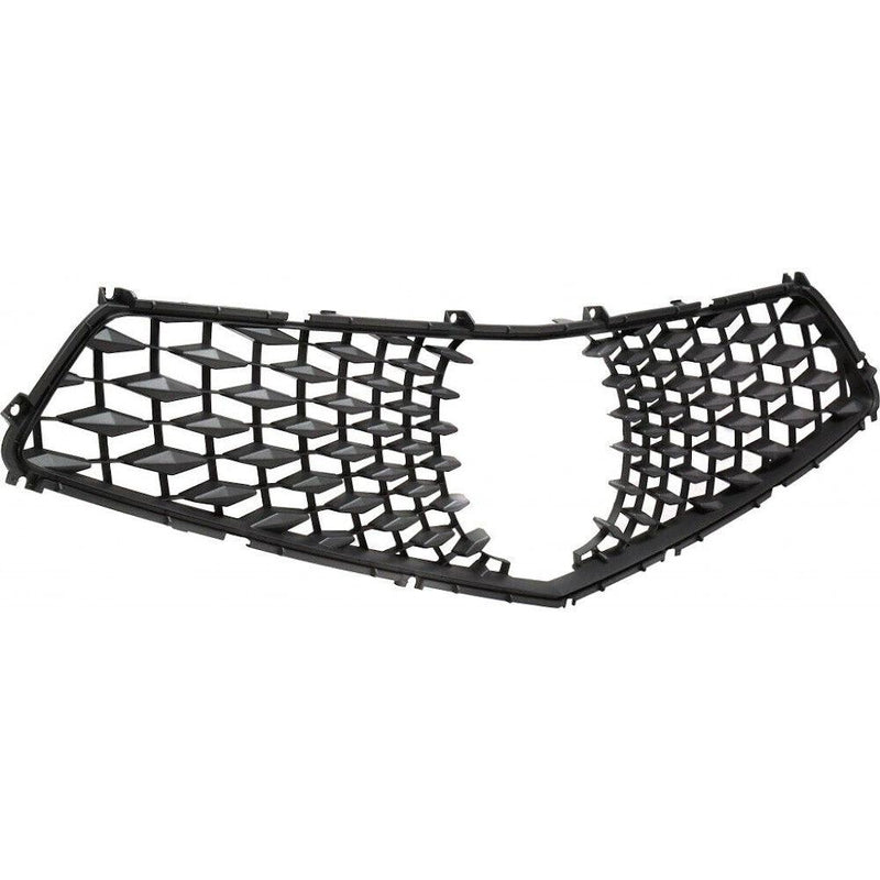 Acura TLX OEM Grille Primed Black Mesh Style For A-Spec Model