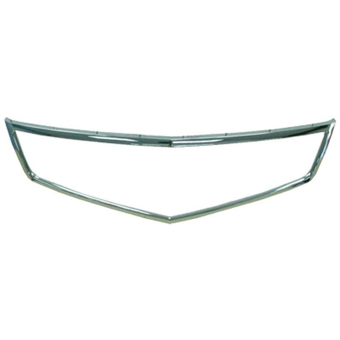 2006-2008 Acura TSX Front Lower Grille Molding - AC1210108-Partify-Painted-Replacement-Body-Parts