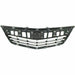 2011-2014 Acura TSX Grille Matte Black - AC1200115-Partify-Painted-Replacement-Body-Parts