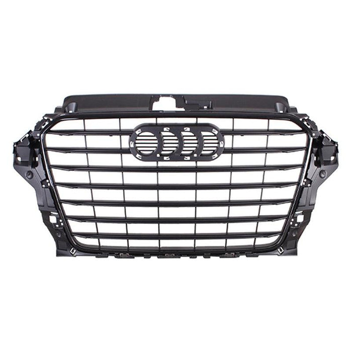 Audi A3 CAPA Certified Grille Black Sedan Without S-Line - AU1200135C