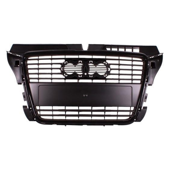 Audi A3 CAPA Certified Grille Painted Black - AU1200119C