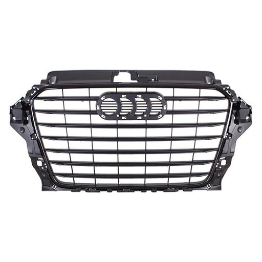 2015-2016 Audi A3 Grille Black Sedan Without S-Line - AU1200135-Partify-Painted-Replacement-Body-Parts