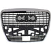 2009-2016 Audi A6 Grille Slv Black With Chrome Frame With Hole - AU1200130-Partify-Painted-Replacement-Body-Parts